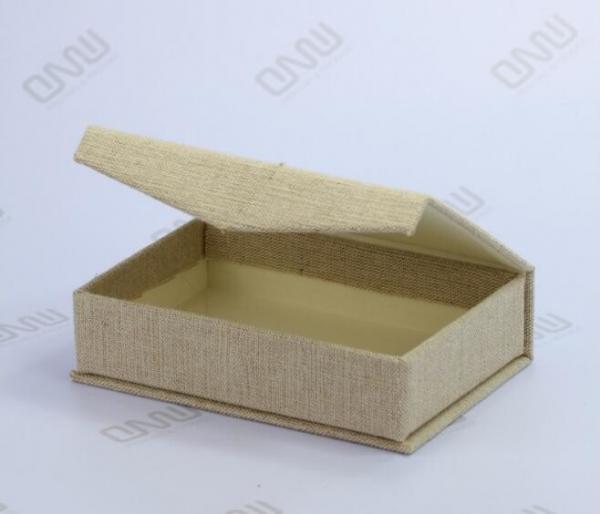 Handicraft product fabric packaging gift box with design customized