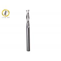 China Double Bevel Tungsten Carbide End Mill For MDF Machining on sale