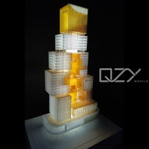 Architectural Scale Models SZAD 1:200 Gree Headquaters Building Model