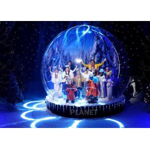 China Custom LED 0.65mm PVC Inflatable Christmas Snow Globe supplier
