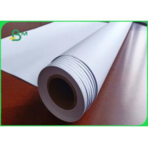 China Lenght 50 / 100m 100% Wood Pulp Smooth Wrinkle FSC Plotter Paper For Drawing supplier