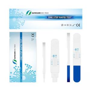 Saliva Drug Test Dip Card , Oral COC MET BZO THC OPI AMP Drug Saliva Test Kit