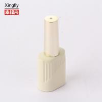 China 10ml Nail Gel Polish Glass Bottle Custom Color Design Empty Bottle With Brush Cap on sale