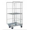 China Security 3 Sides Roll Cage Trolley for Store Electric Spareparts wholesale