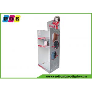 Portable Floor Cardboard Display Stands For Hair Dryer And Hair Straightener