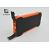 China Black + Orange Car Jump Start Battery , Super Slim Car Battery Power Bank 12000mah 400AMP wholesale
