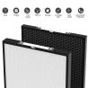 China Activated Carbon Filter Pads Electrical Panel Fan Charcoal Smoke Filter Polyurethane Foam Charcoal Filter wholesale