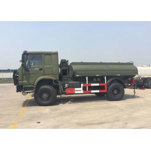 China Gasoline Transporting Oil Tank Truck / Petroleum Tanker Trucks 4X4 LHD SGS Approved supplier