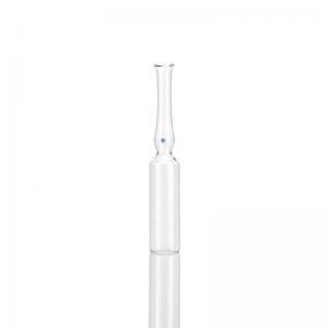 Clear 10ml applying ISO and DMF borosilicate glass ampoule for lyophilized drug
