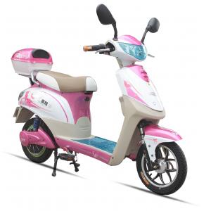 China 350W Pink Adult Electric Scooter , Battery Operated Scooter With 350W - 450W Motor supplier