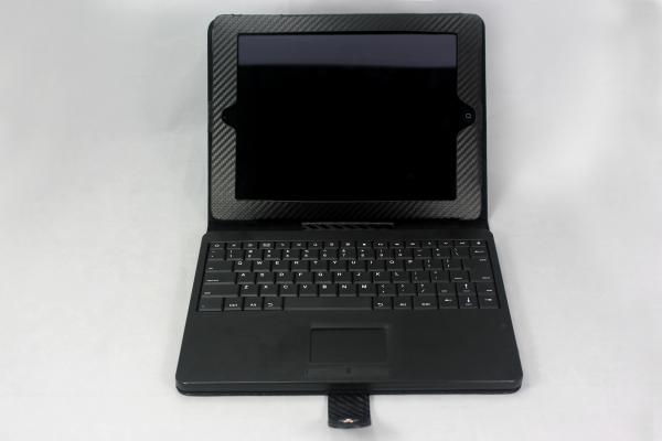 Caja del teclado de Bluetooth del Samsung Galaxy Tab con el panel táctil inal