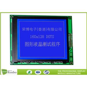 China 160x128 Graphic LCD Panel, MCU 8Bit, RA6963C, 22pin, COB  LCD Module supplier