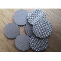 China Sintered Stainless Steel Mesh Disc 200um Explosion Proof Muffler on sale