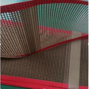China Bullnose Joint PTFE Mesh Conveyor Belt Heat Resistant supplier