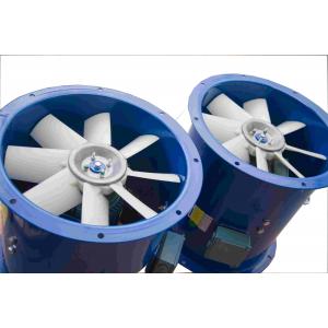 Three Phase Sickle Blade 2900 rpm Industrial Axial Fan 400mm Blade