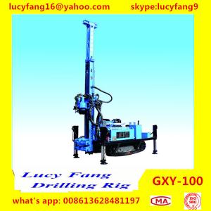 China Cheapest Multi-function  Crawler GXY-100 Jet-grouting Drilling Rig With Triple Tube