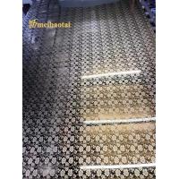 China Super Mirror Etched Stainless Steel Sheet 1219x2438mm 201 304 on sale