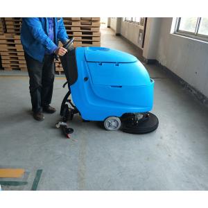 Single Brush Battery Powered Floor sweeper For Workshop Low Noise