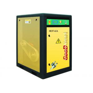 China Electric 45kw 60hp Oil Injected Air Compressor Belt Driven Closed Type Structure supplier