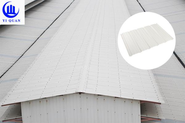 UPVC Material PVC Plastics Construction Material Color Sheet Parking Roof Tiles