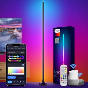 Living Room Infrared RGB Corner Floor Lamp Remote Control With Music Mode
