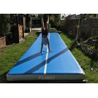 China Portable Sports Air Track Inflatable Air Tumble Track Air Track Inflatable Gymnastics Mat on sale
