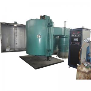 China High Efficiency Gold Silver Evaporation Vacuum Coating Machine For Plastic Parts supplier