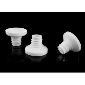 China Polyethylene Plastic Cosmetic Tube Head / Soft Laminated Tube Dia 28mm supplier