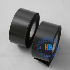 Hot stamping foil machine use expiry date batch number printing fc3 30mm*100m black date coding ribbon