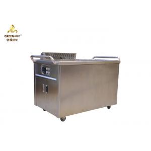 Multifunction Mobile Teppanyaki Table Grill Stainless Steel Induction