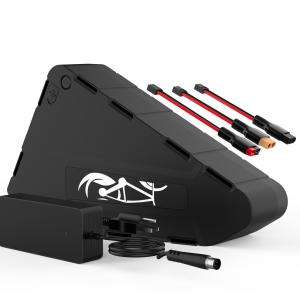 China Batteries pour vélo électrique triangulaire au lithium 72V 20Ah supplier