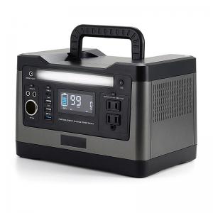 China 110V Mobile Power Generator Portable Outdoor Emergency Power Supply 500W supplier