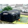 Camping Rental Inflatable PVC Tent HD Digital Printing With Black PVC Coated