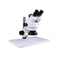 China Electronics Zoom Stereo Microscope 270X 4.5X Soldering 45 Degree Inclined Eyepiece on sale
