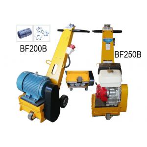 China Electric Petrol Floor Scarifying Machine For Traffic Marking Removal supplier