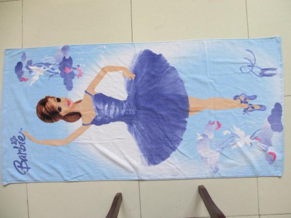 Factory Custom beach towel printing , customize printed beach towel 100%