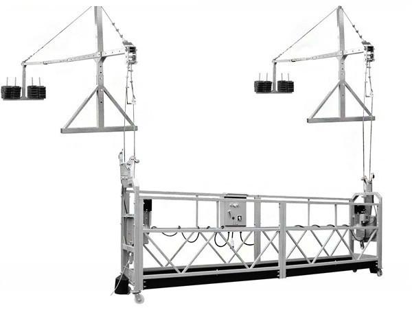 9.3m/min Building Maintenance Gondola 1.5KW SRP Platform