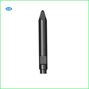 China Esmagando o martelo do disjuntor da cama de minério cinzele o formão da dureza 55 de 180mm para o disjuntor da rocha supplier