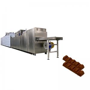 China PLC Control Compound Chocolate Moulding Machine 200kg/hour supplier