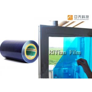 PE Material Window Glass Protection Film 50-60 Mic Thickness Weathering Resistance