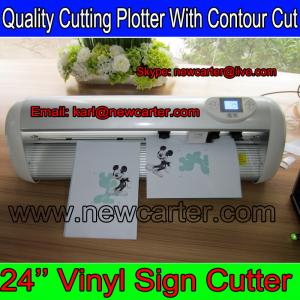 Premium Cutting Plotter With Optic Sensor CT630H Vinyl Cutter Contour Cutting Plotter 24''