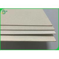 China 1mm Thickness Recycled Grey Board For Hard Cover File Folder 70 x 100cm on sale