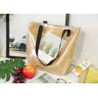 China Recyclable Transparent PVC Tote Bag Eco Friendly for sale