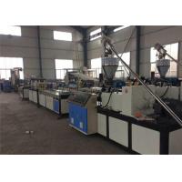 China Deck Board WPC Extrusion Line With Conical Twin Screw Extruder on sale