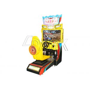 Entertainment Motion Racing Game Machine With Dynamic Chair 42 Inch HD Screen