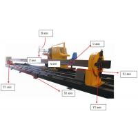 China 8 Axis CNC Plasma Pipe Cutting Beveling Machine For Circle / Square Hollow Section on sale