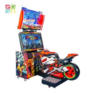 China 42 Inch Dead Heat Riders Arcade Racing Simulator Multiple Players Street Motor Game Machine supplier