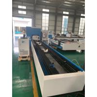 China 10KW Square Tube Profile Cutting Machine 360mm 6000mm for sale