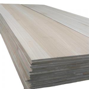 China Solid Wood Finger Joint Board Sale Paulownia Board for Surfboard Design Style Sale supplier