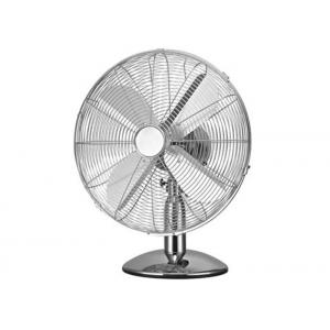 China 12 Inch Retro Electric Fan 3 Speed Knob Switch 4 Blade Airflow ETL Listed supplier